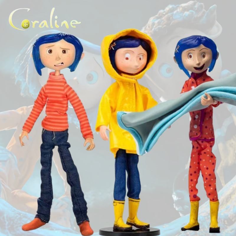 Anime Merchandise Figures - New Coraline cartoon character anime movie