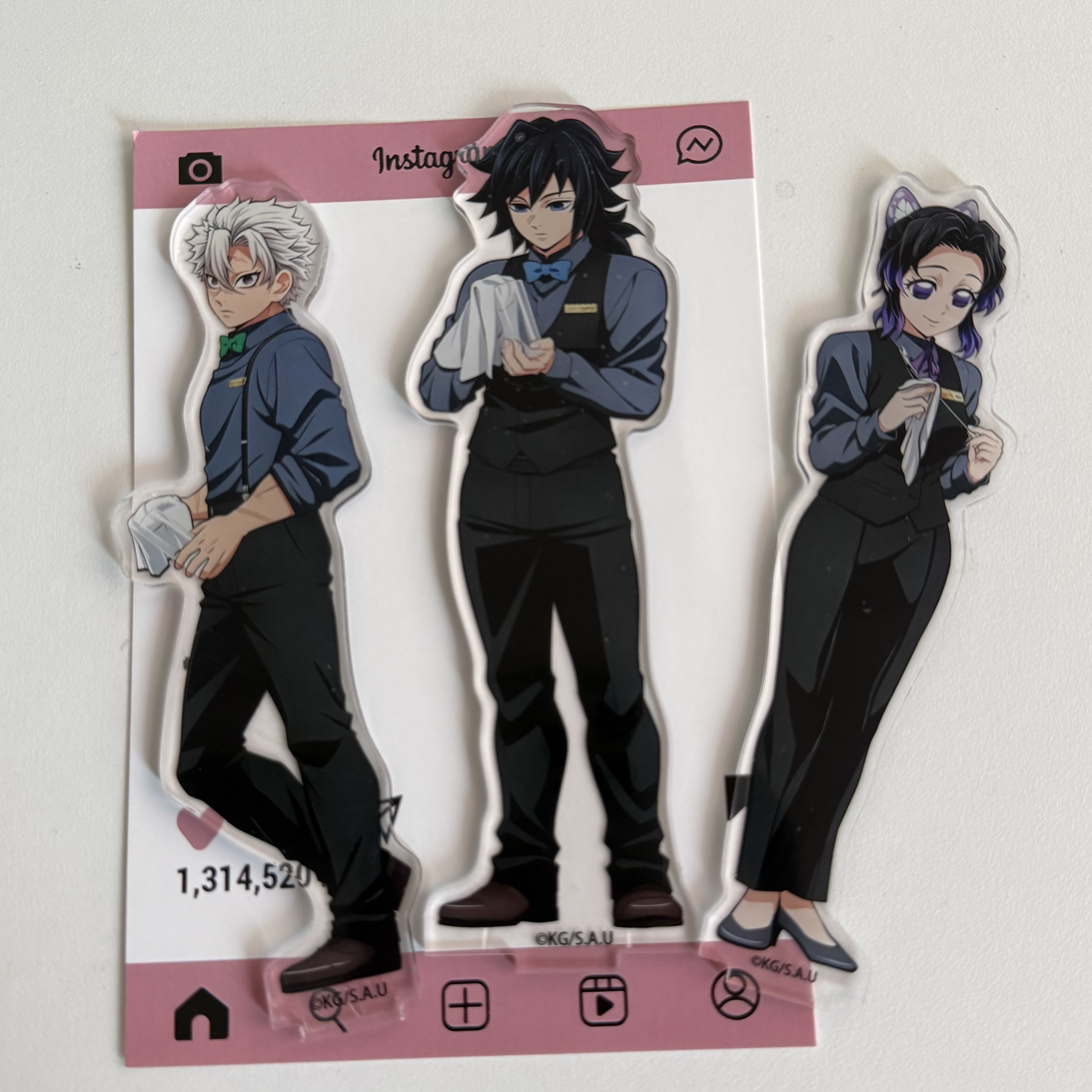 Free Anime Merchandise - Anime Peripherals Bartender Giyu Tomioka Figurine