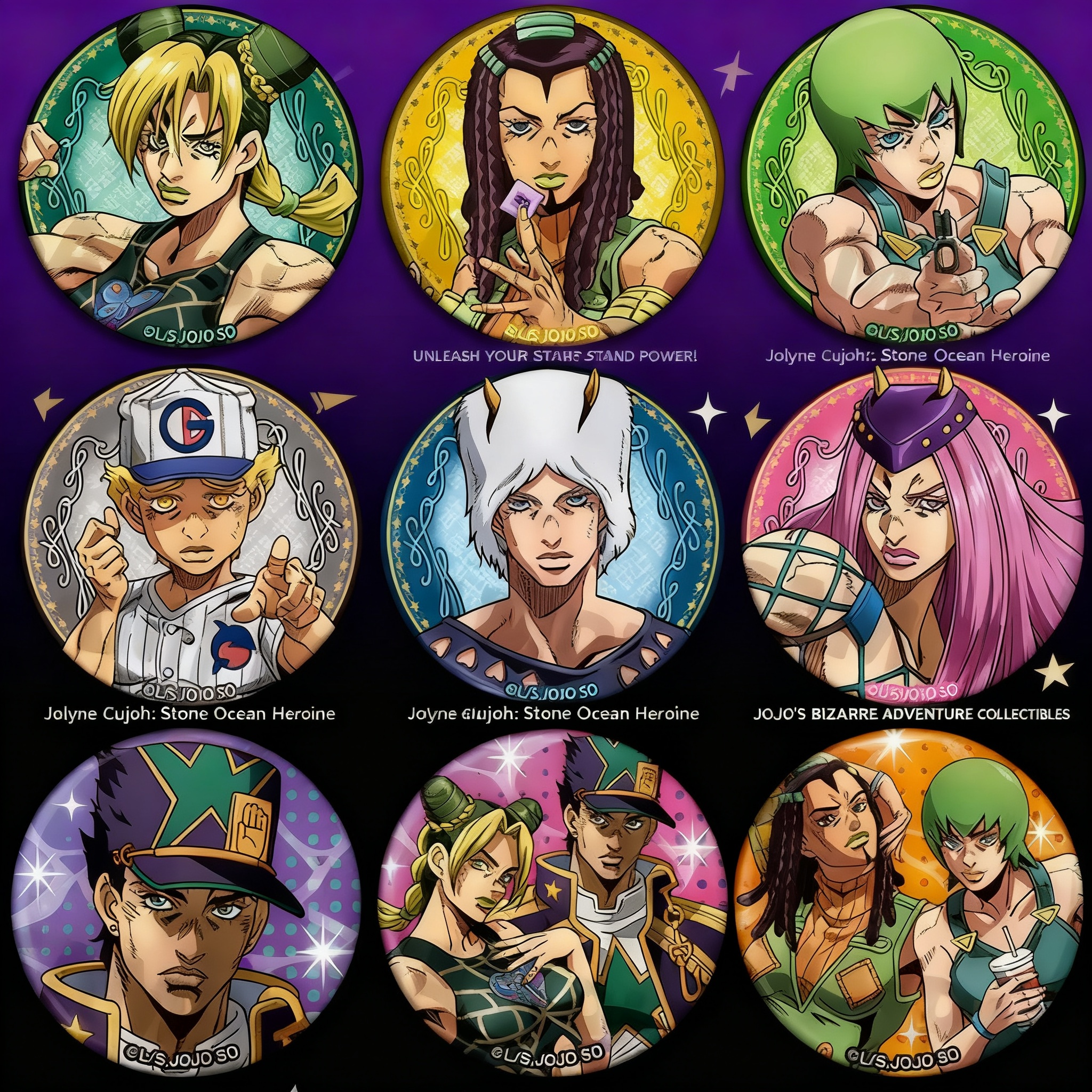 Jojo Anime Merchandise - JOJO Bizarre Adventure Stone Ocean Anime