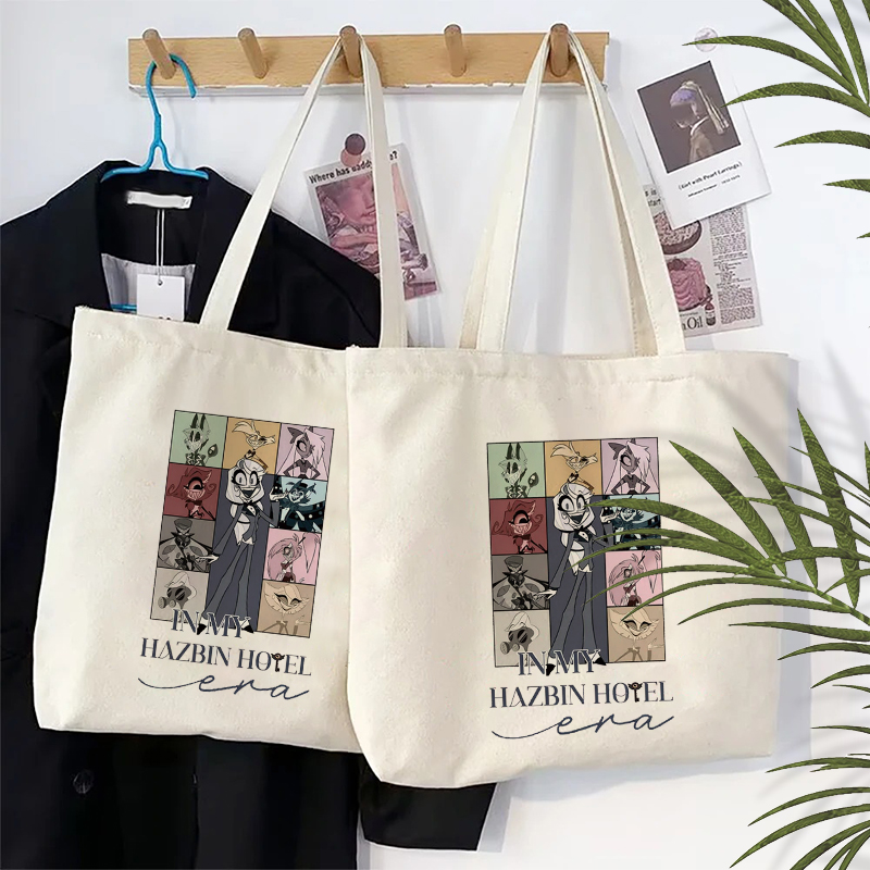 Anime Merch Shopping - Cartoon Movie Merch Canvas Bag Organizer