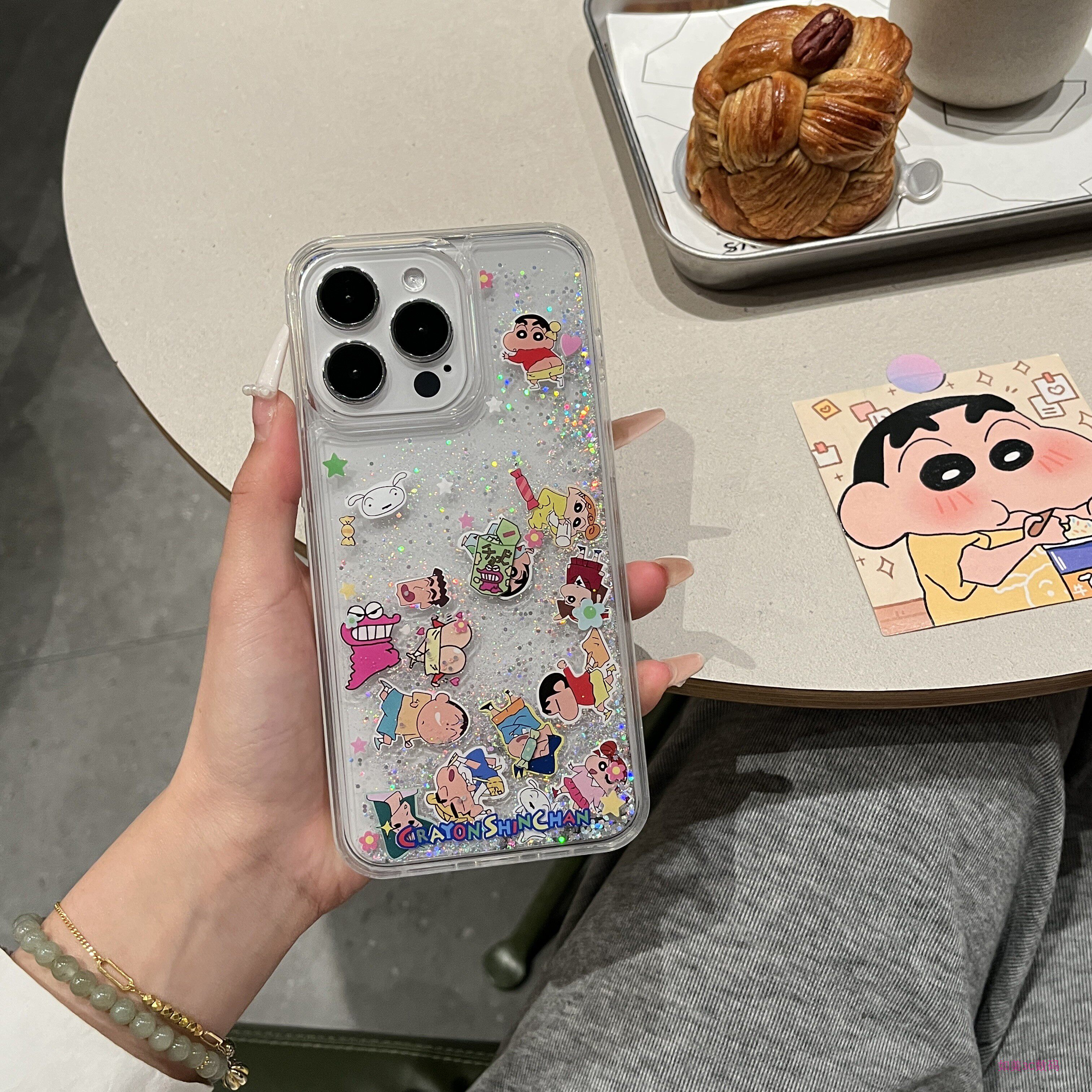 Phone Case Anime - Cute Cartoon Japan Anime Crayon Shin