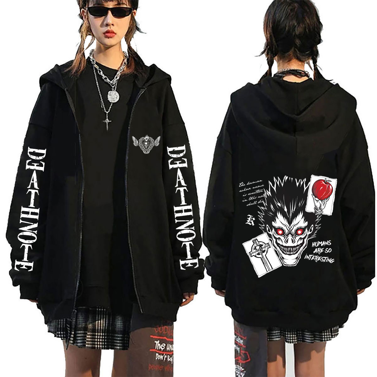 Anime Death Note Ryuk Merch Zi - Anime Merch Hoodie recensione e prezzo