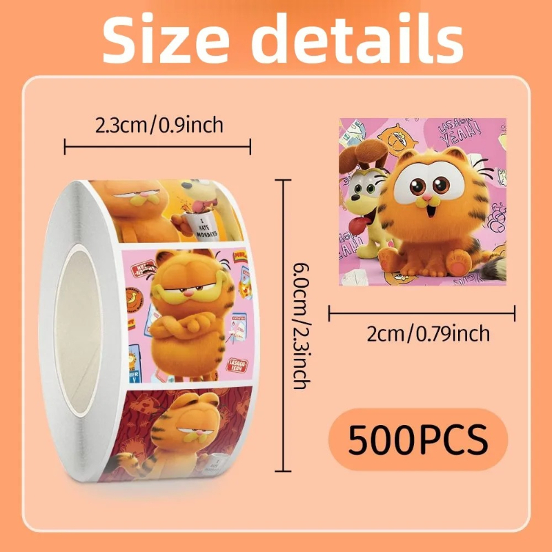 Garfield cartoon cute 500pcs r - Anime Merchandise Wholesale recensione e prezzo