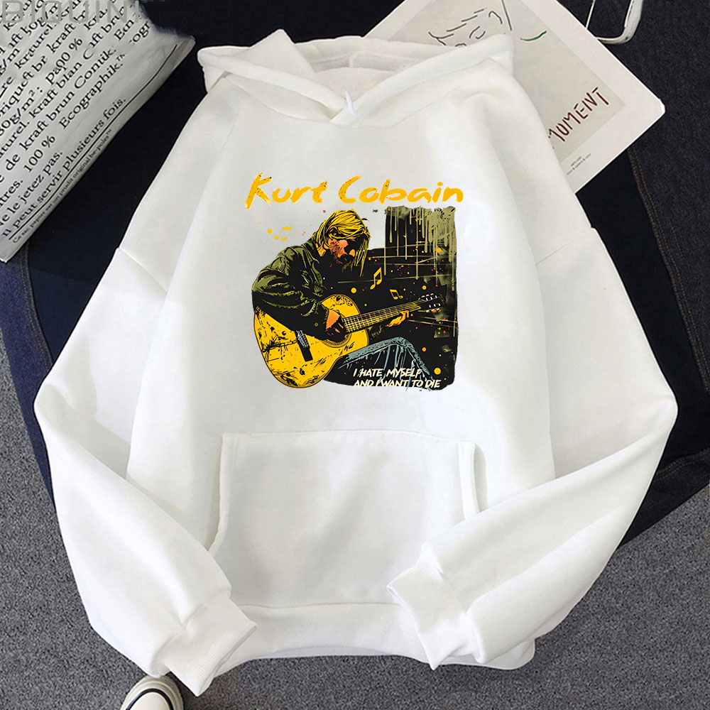 Autumn Kurt Cobain Hip Hop Swe - Anime Merch Hoodie recensione e prezzo
