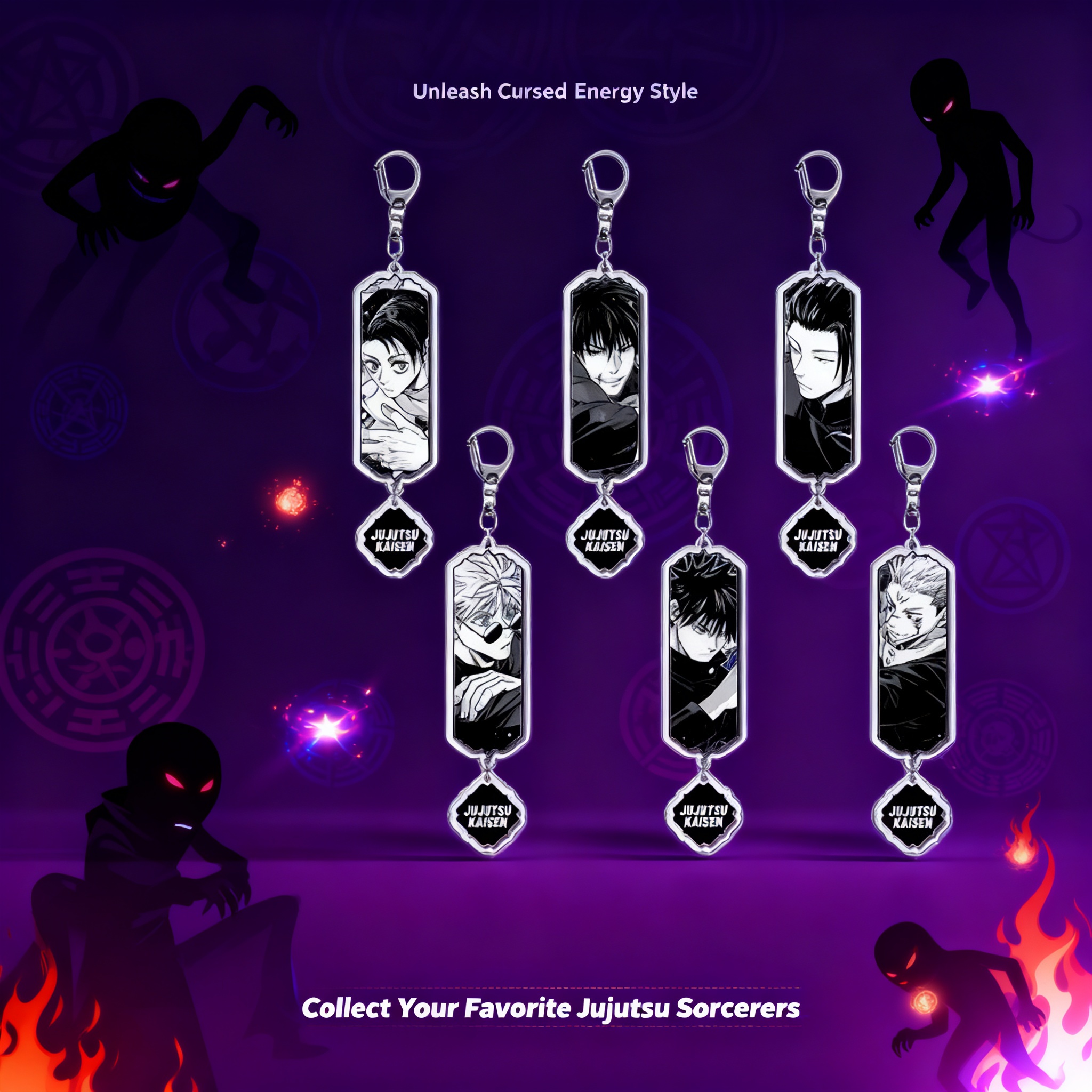 Jujutsu Kaisen Anime Keychain  - Anime Jujutsu Kaisen Merchandise recensione e prezzo