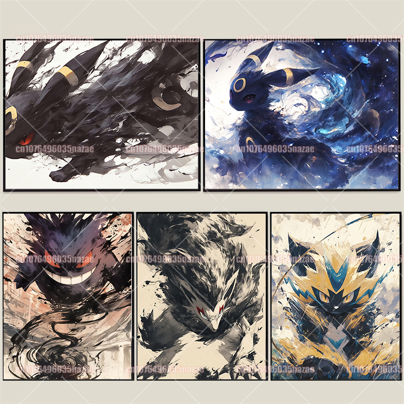 Anime Pokemon Canvas Painting  - Anime Poster Print recensione e prezzo