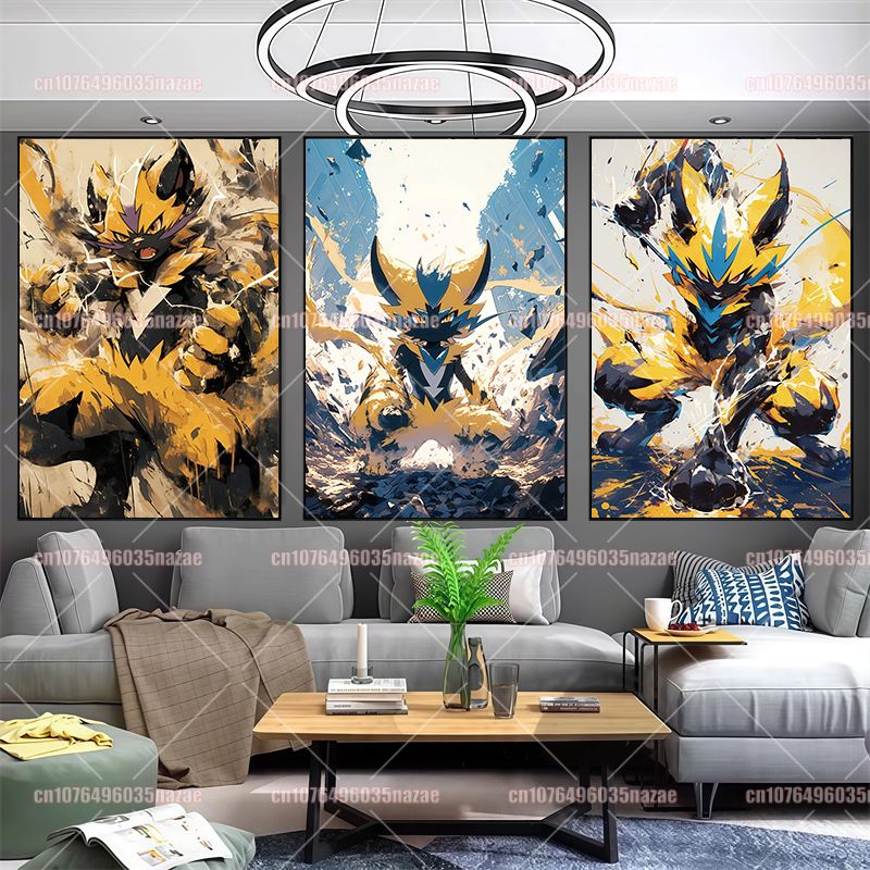 Anime Pokemon Canvas Painting  - Anime Poster Print recensione e prezzo