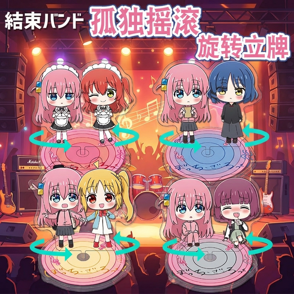 Lonely Rock Acrylic Rotating S - Anime Merchandise Figures recensione e prezzo