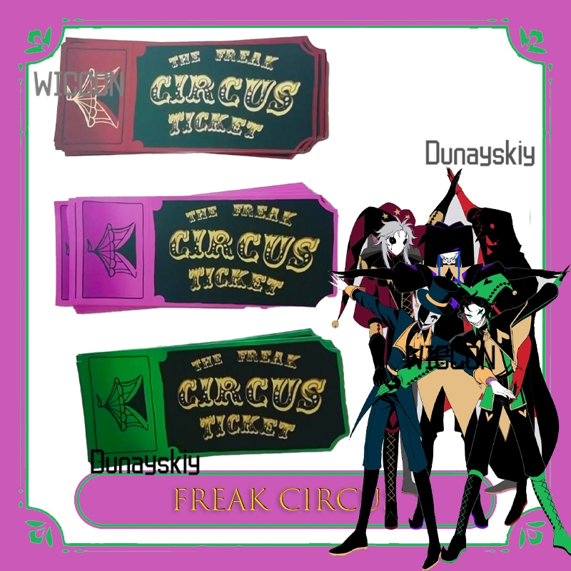 Freak Circus Ticket Card Red G - Anime Merchandise Europe recensione e prezzo