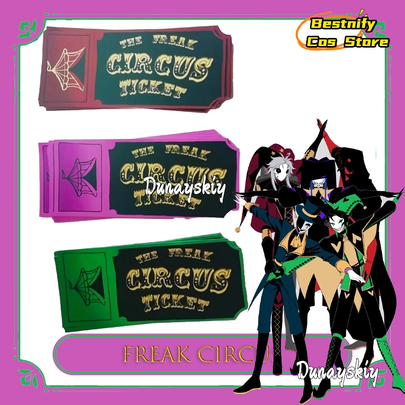 BFreak Circus Ticket Card Red  - Anime Merchandise Europe recensione e prezzo