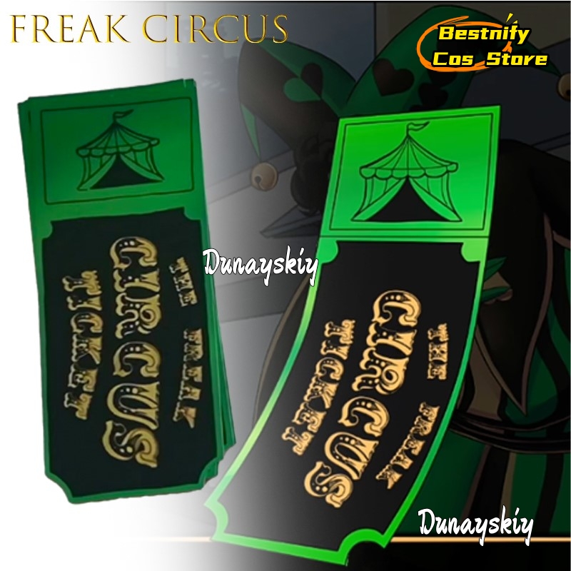 BFreak Circus Ticket Card Red  - Anime Merchandise Europe recensione e prezzo