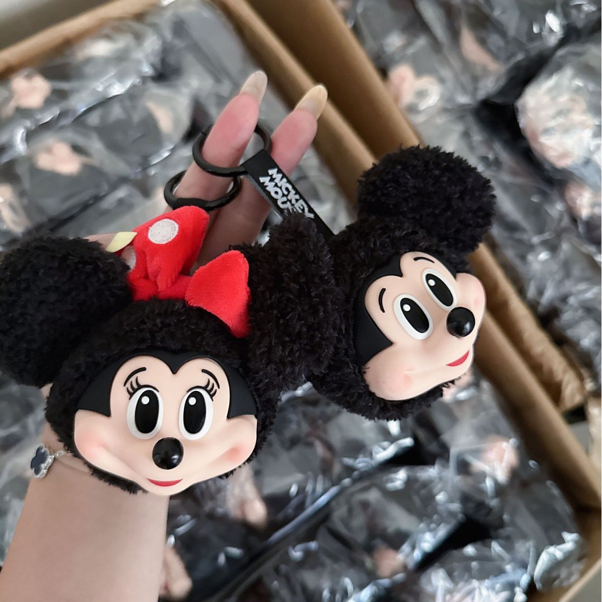 Mickey Minnie Plush Doll Keych - Anime Merchandise Figures recensione e prezzo