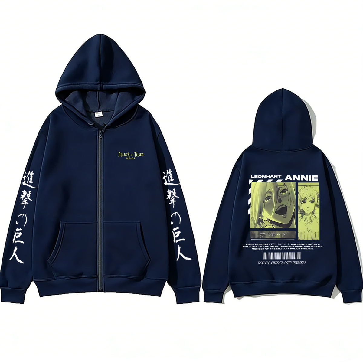Anime Attack on Titan Annie Le - Anime Merch Hoodie recensione e prezzo