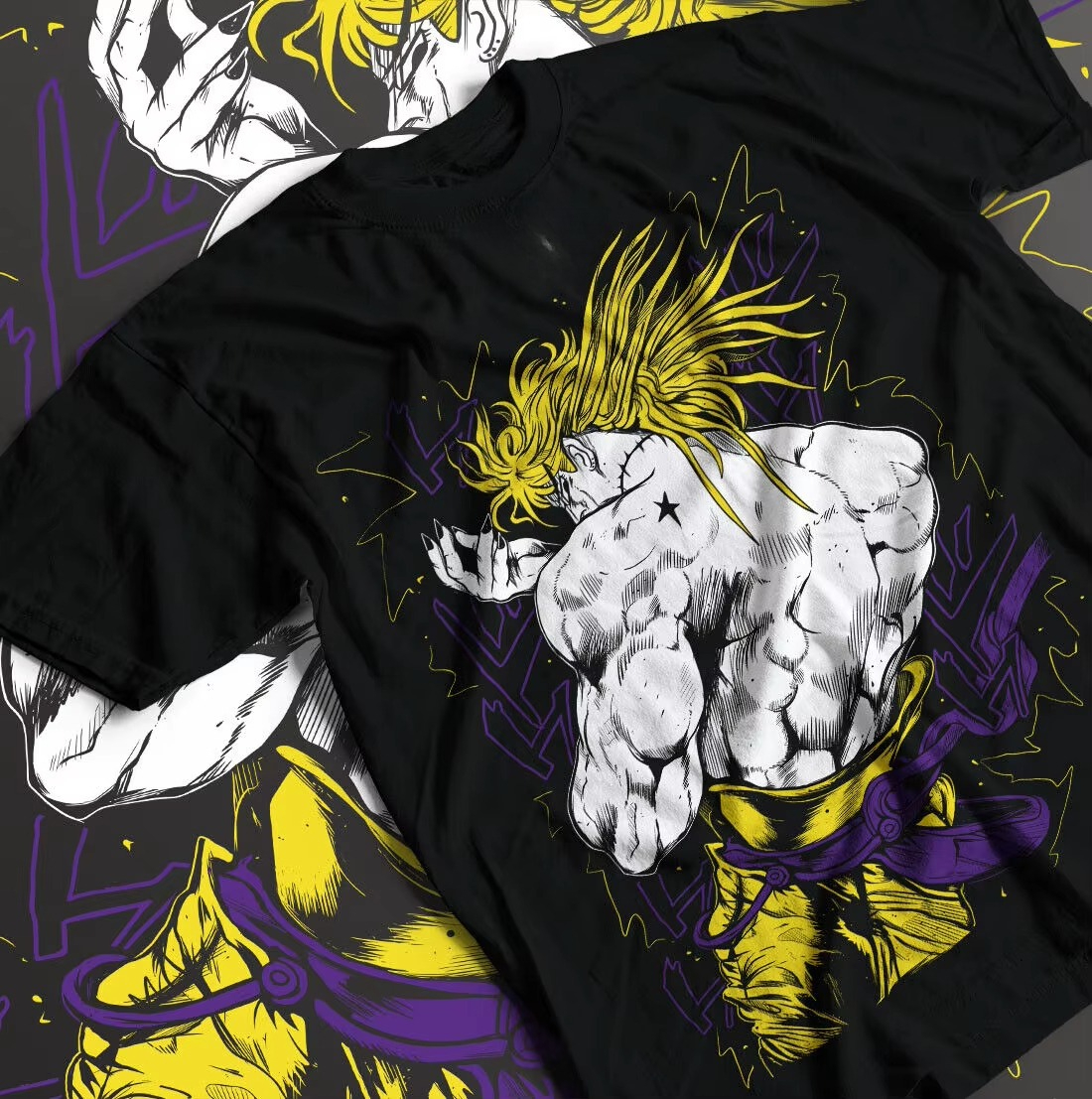 High-quality Crew-neck Short-s - Jojo Anime Merchandise recensione e prezzo