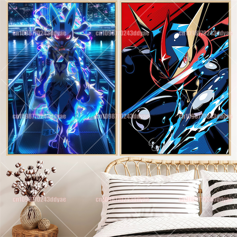 Anime Pokemon Canvas Painting  - Anime Poster Print recensione e prezzo