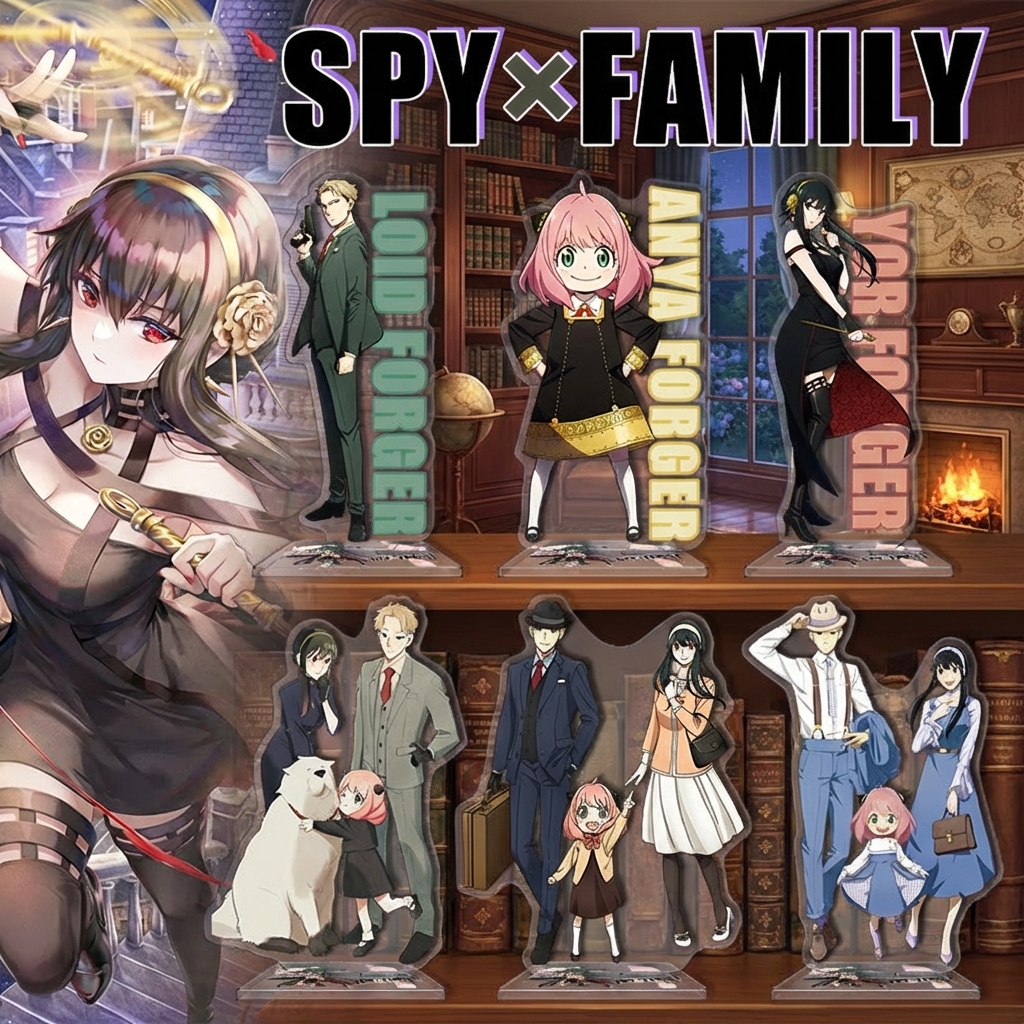 New Anime SPY FAMILY Acrylic S - Anime Merchandise Figures recensione e prezzo