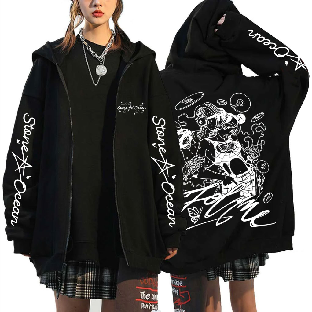 Anime Jojo Bizarre Adventure J - Anime Merch Hoodie recensione e prezzo