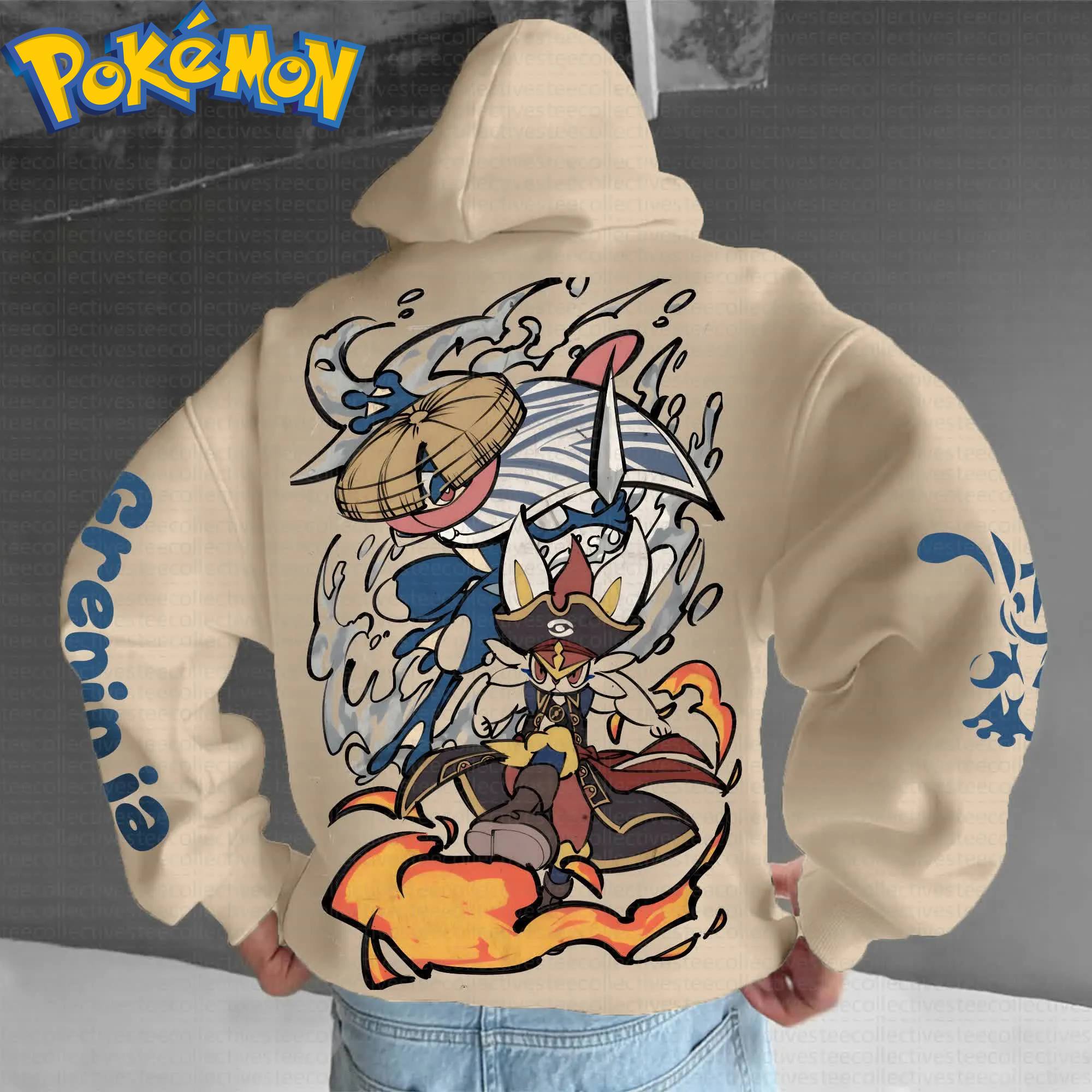 Pokemon Anime Greninja Inciner - Anime Merch Hoodie recensione e prezzo