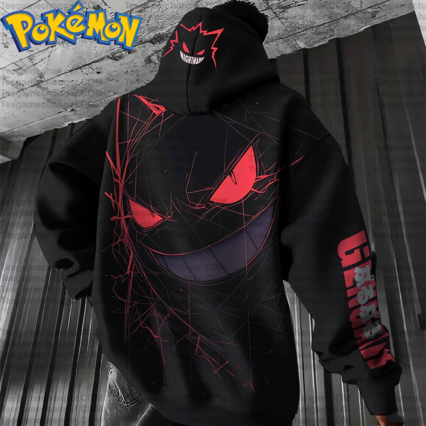 Pokemon Anime Gengar Cotton Ho - Anime Merch Hoodie recensione e prezzo