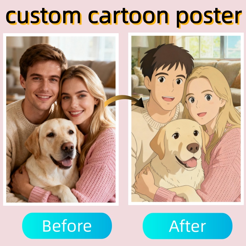 Custom Japanese Anime-Style Ch - Anime Poster Print recensione e prezzo