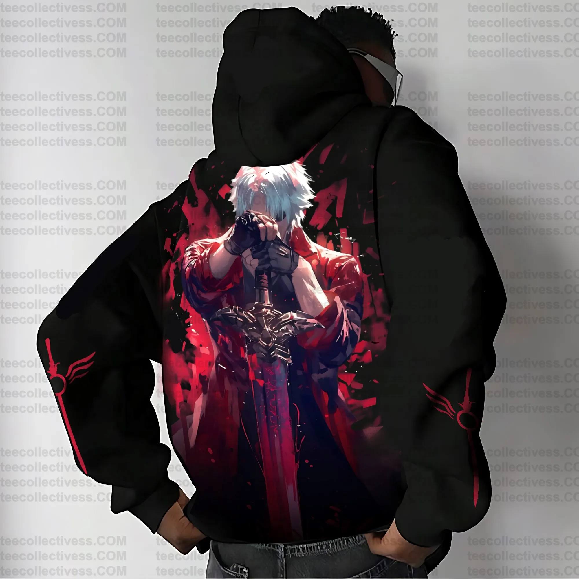 Devil May Cry 5 Hoodie Set Bla - Anime Merch Hoodie recensione e prezzo