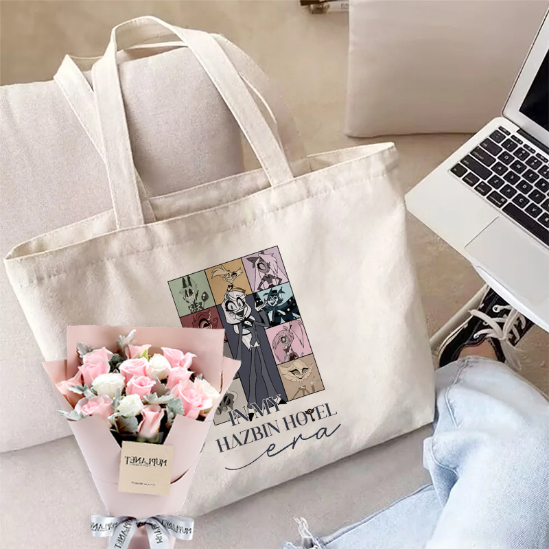 Cartoon Movie Merch Canvas Bag - Anime Merch Shopping recensione e prezzo