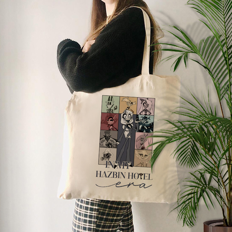 Cartoon Movie Merch Canvas Bag - Anime Merch Shopping recensione e prezzo