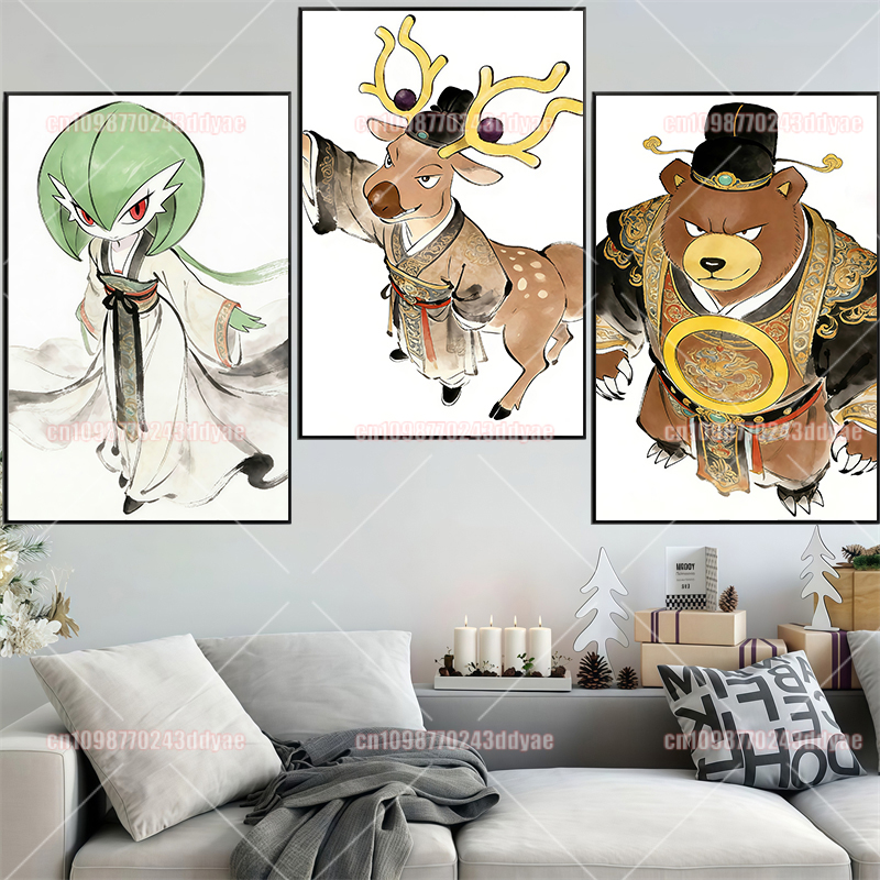 Pokemon Ink Antique Poster Gen - Anime Poster Print recensione e prezzo