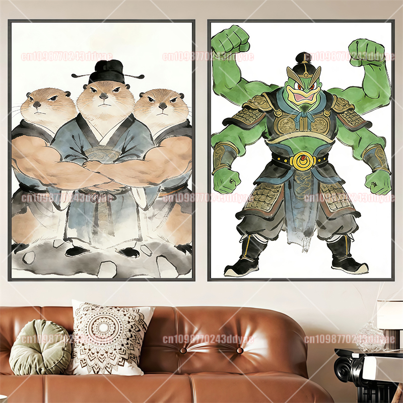 Pokemon Ink Antique Poster Gen - Anime Poster Print recensione e prezzo