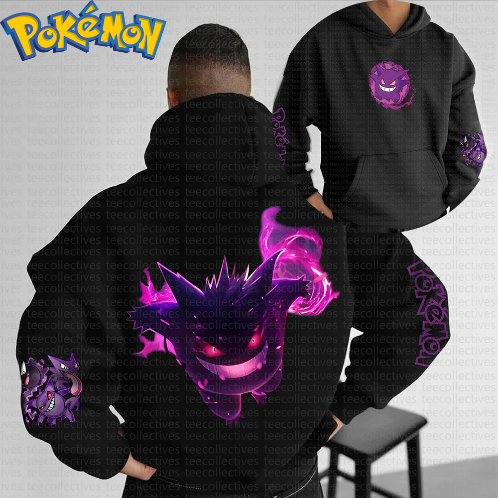 Pokemon Anime Gengar Cotton Ho - Anime Merch Hoodie recensione e prezzo