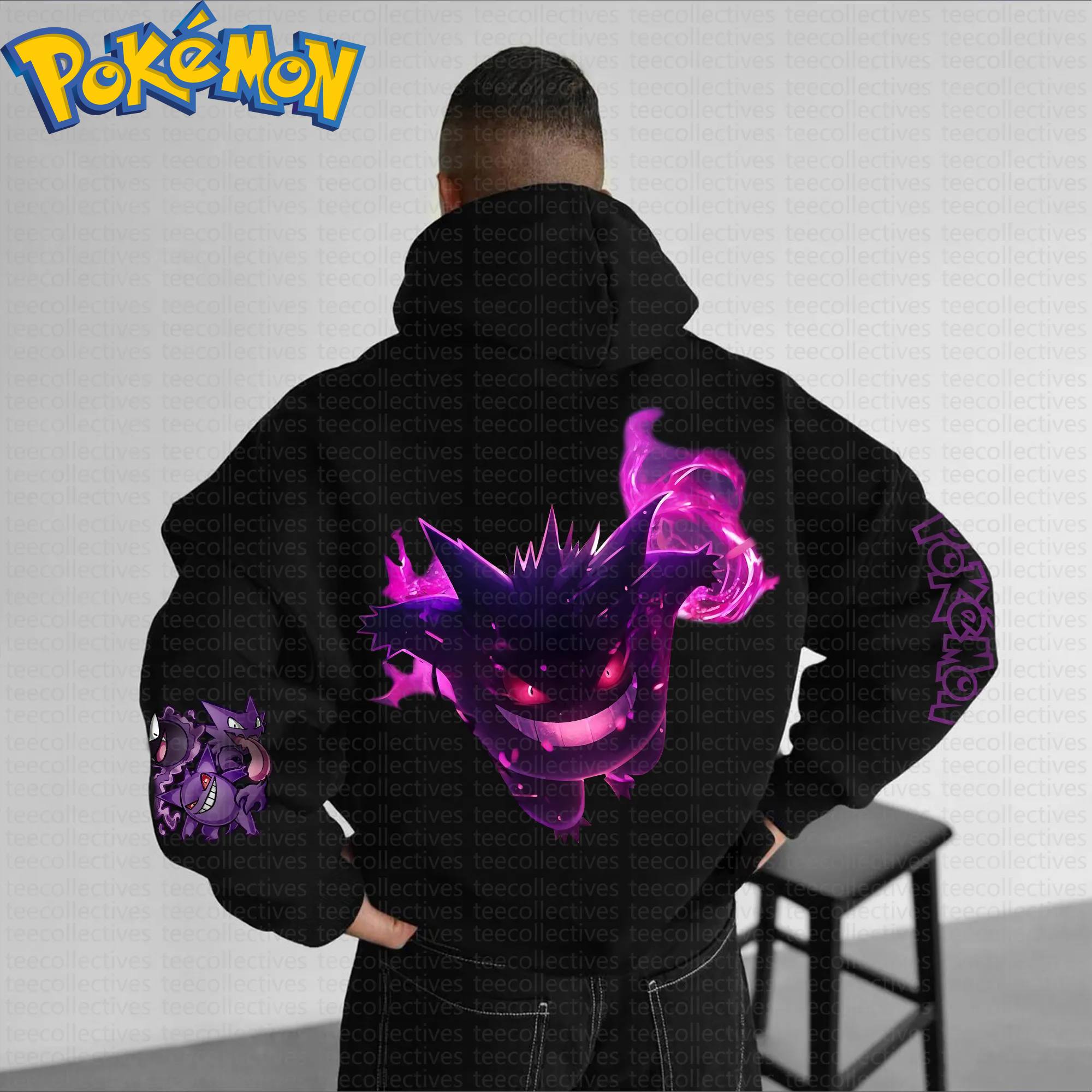 Pokemon Anime Gengar Cotton Ho - Anime Merch Hoodie recensione e prezzo
