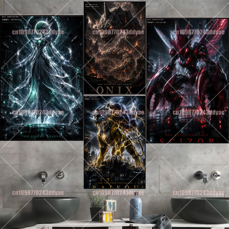 Anime Pokemon Canvas Painting  - Anime Poster Print recensione e prezzo