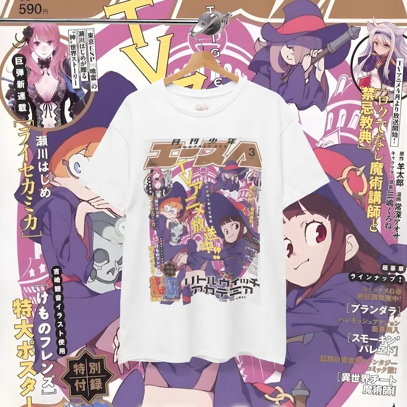 Little Witch Academia Shirt Vi - Anime Merch Shopping recensione e prezzo