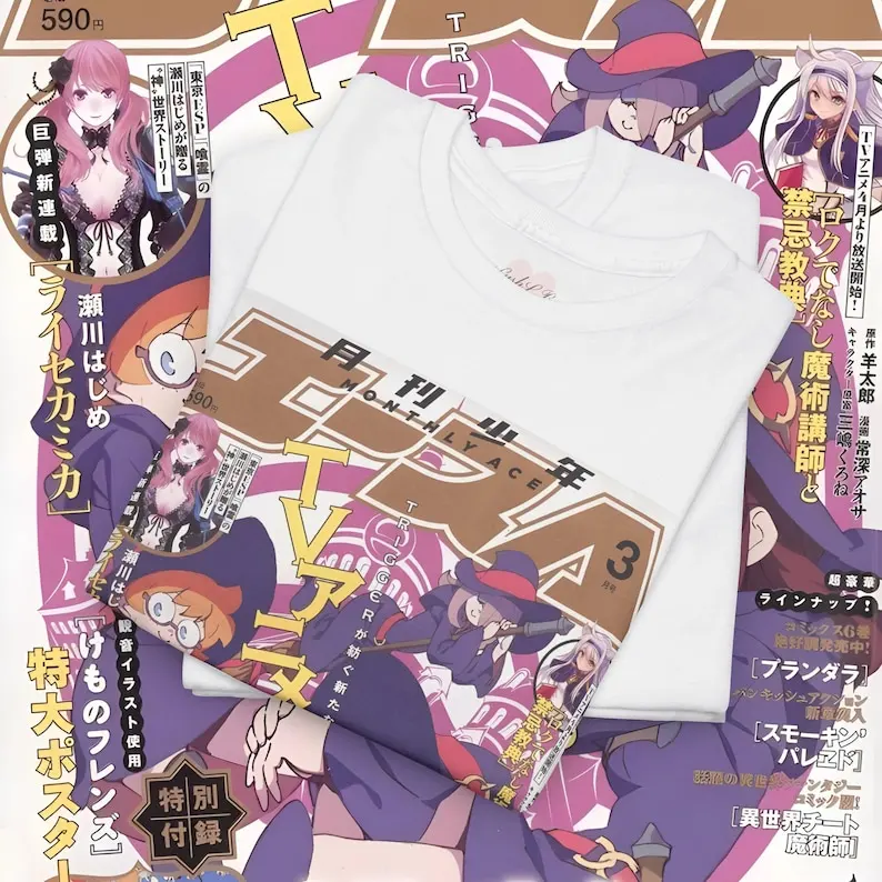 Little Witch Academia Shirt Vi - Anime Merch Shopping recensione e prezzo