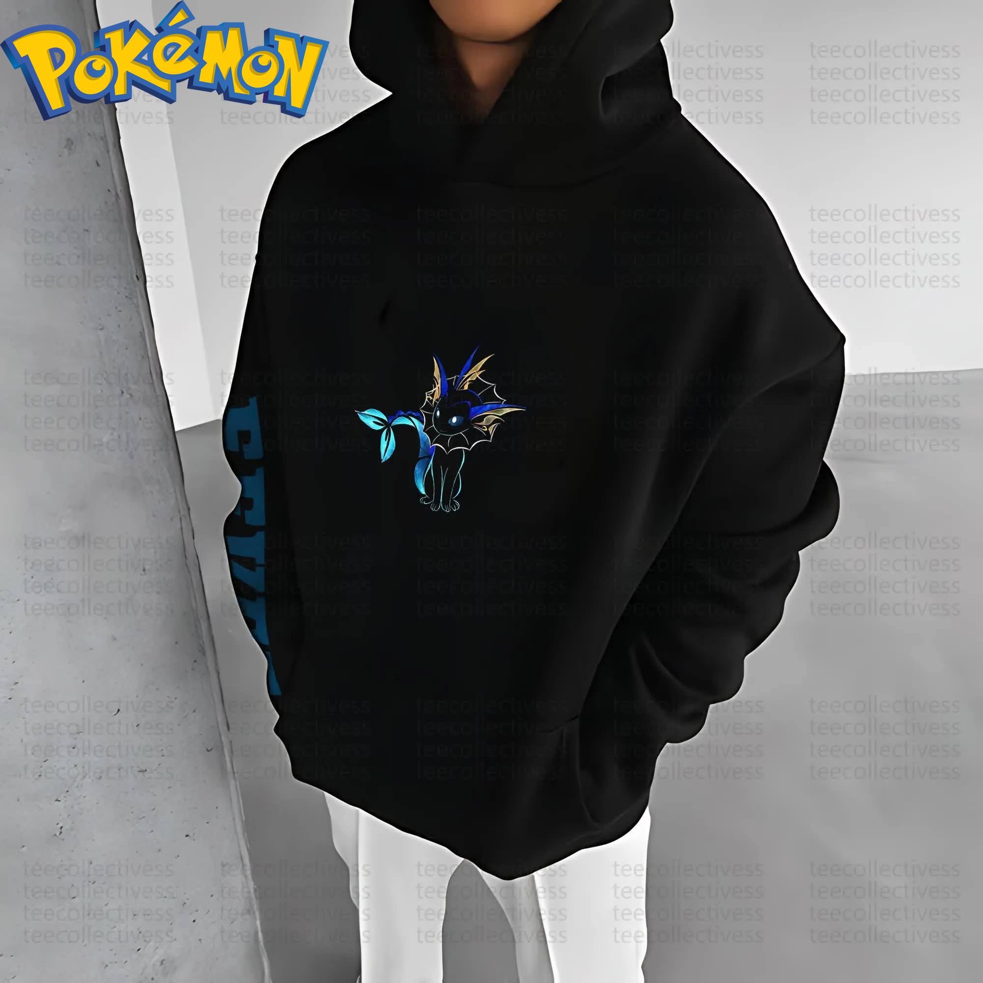 Pokemon Anime Vaporeon Cotton  - Anime Merch Hoodie recensione e prezzo