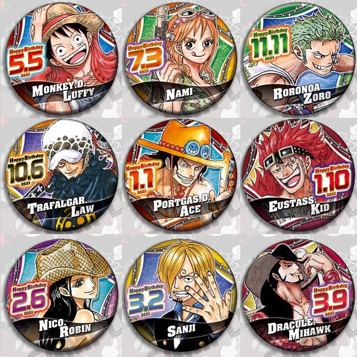 One Piece Anime Badge Pin Set  - Anime Merchandise Gift recensione e prezzo